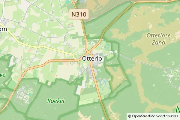 Mapa Otterlo