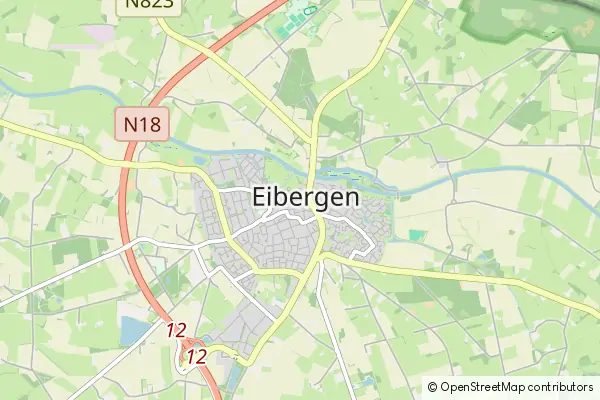 Mapa Eibergen