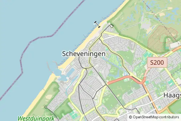 Mapa Scheveningen