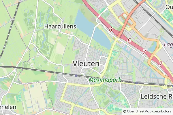 Mapa Vleuten