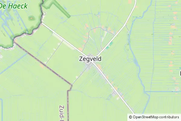 Mapa Zegveld