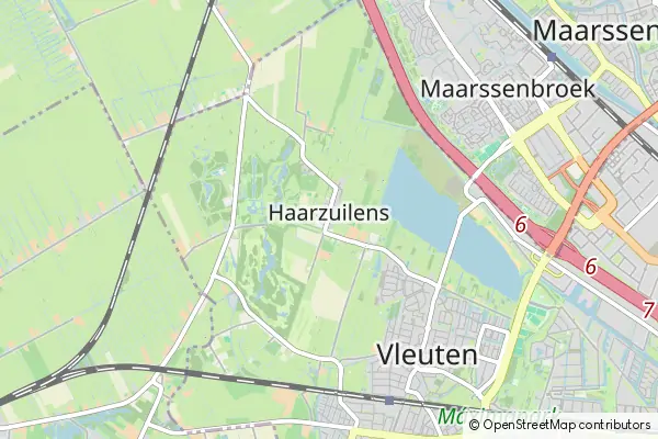 Mapa Haarzuilens