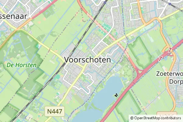 Mapa Voorschoten