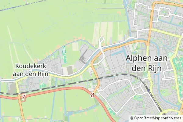 Mapa Den Hoorn