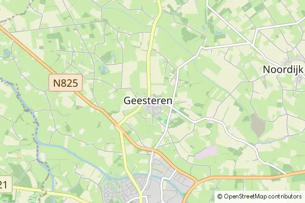 Mapa Geesteren