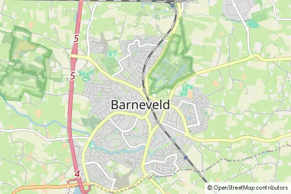 Mapa Barneveld