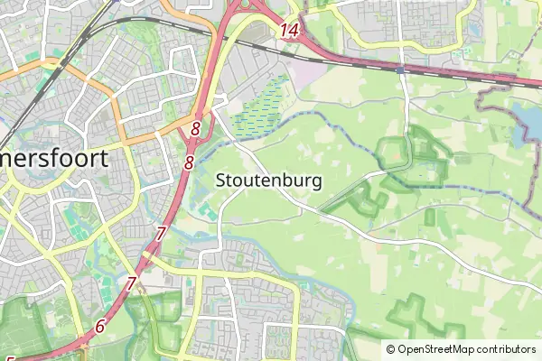 Mapa Stoutenburg