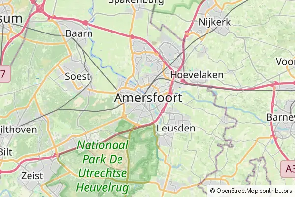 Mapa Amersfoort