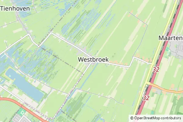 Mapa Westbroek