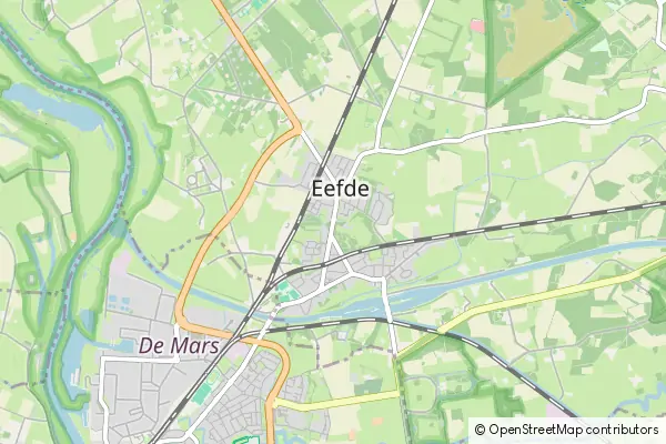 Mapa Eefde