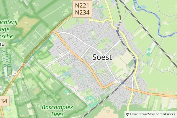 Mapa Soest