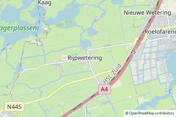 Mapa Rijpwetering