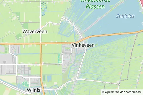 Mapa Vinkeveen