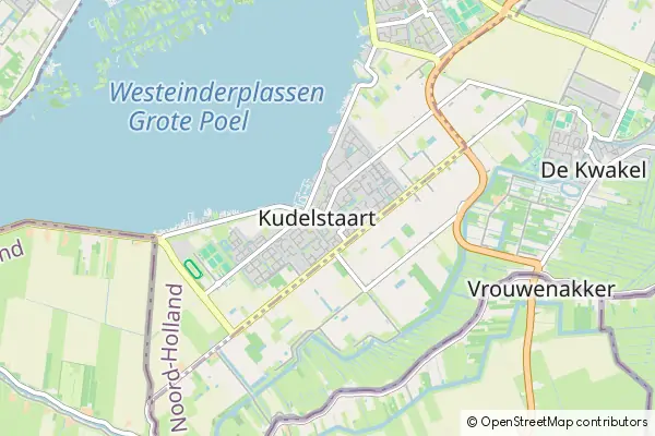 Mapa Kudelstaart