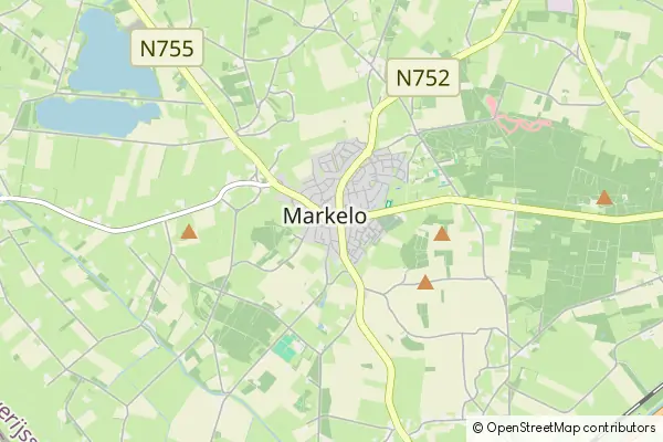 Mapa Markelo