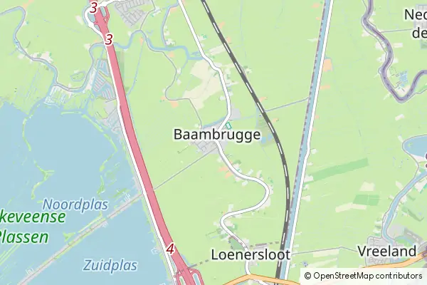 Mapa Baambrugge