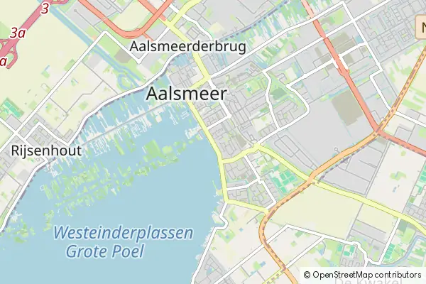 Mapa Aalsmeer