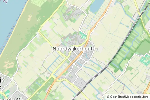 Mapa Noordwijkerhout