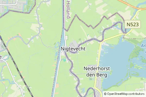 Mapa Nigtevecht