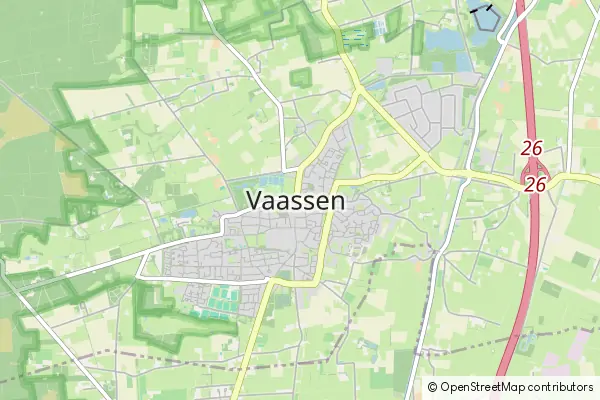 Mapa Vaassen