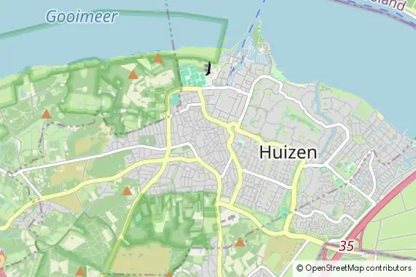 Mapa Huizen