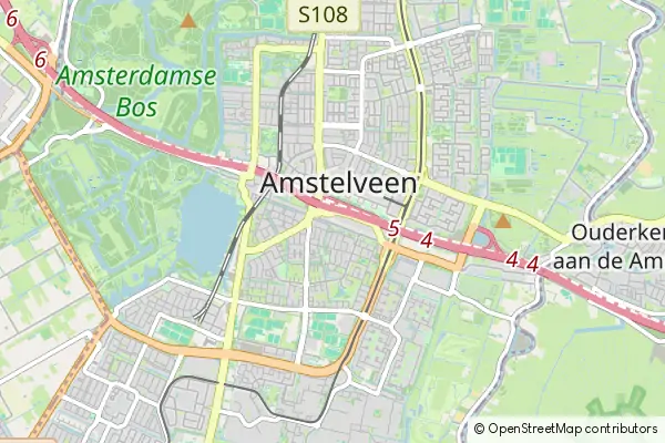 Mapa Amstelveen