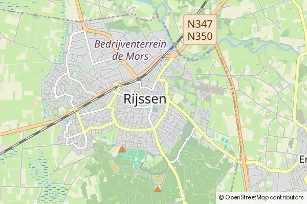 Mapa Rijssen