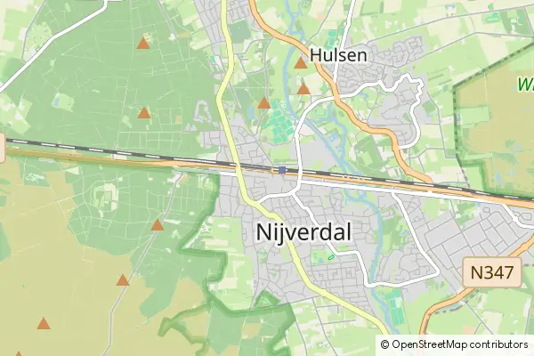 Mapa Nijverdal