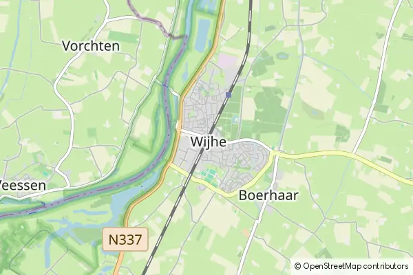 Mapa Wijhe