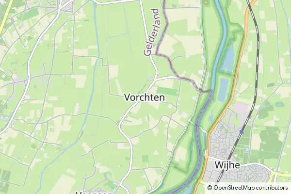 Mapa Vorchten