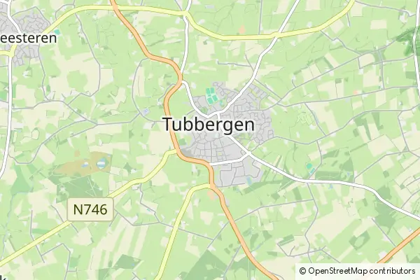 Mapa Tubbergen