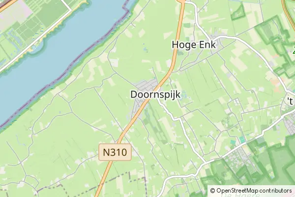 Mapa Doornspijk