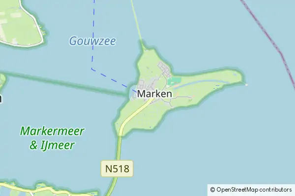 Mapa Marken