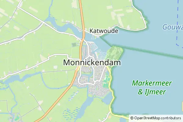 Mapa Monnickendam