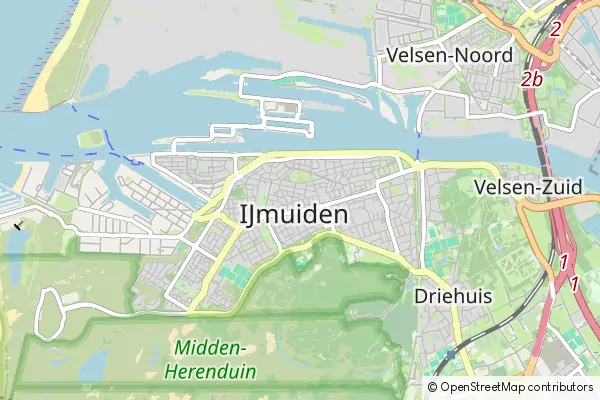 Mapa IJmuiden