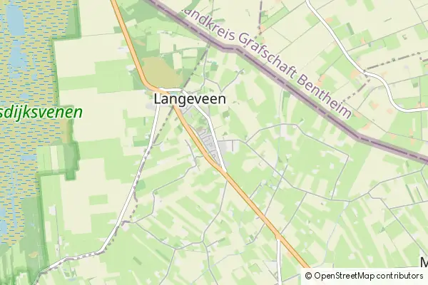 Mapa Langeveen