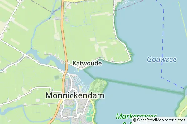 Mapa Katwoude