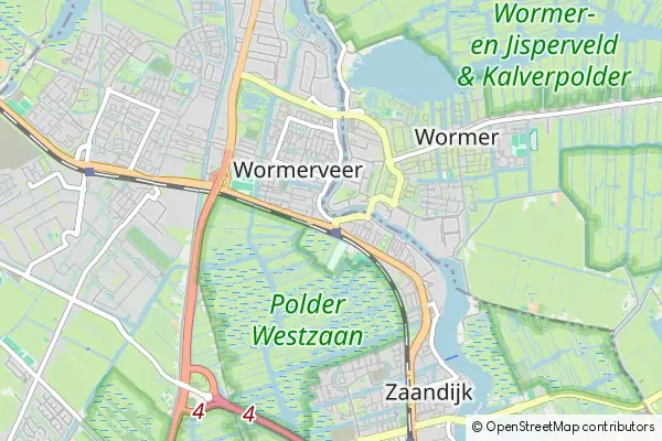 Mapa Wormerveer