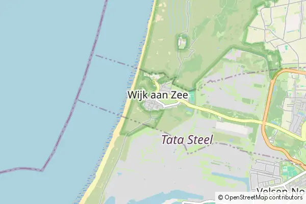 Mapa Wijk aan Zee