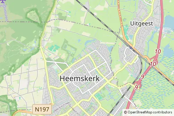 Mapa Heemskerk