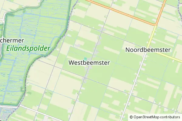 Mapa Westbeemster
