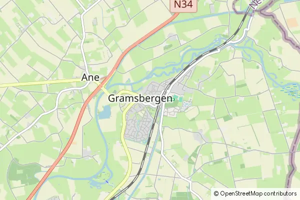 Mapa Gramsbergen