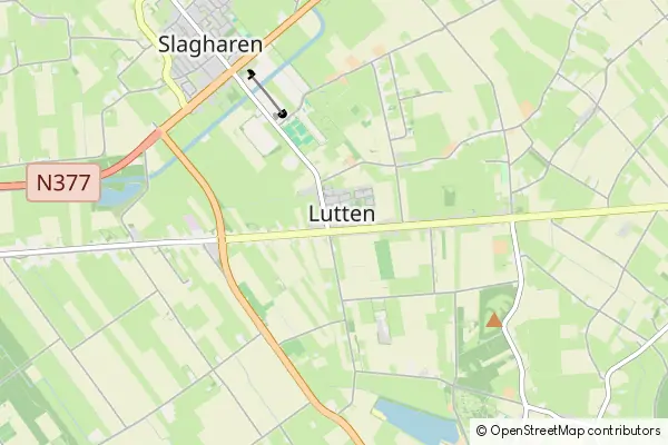 Mapa Lutten