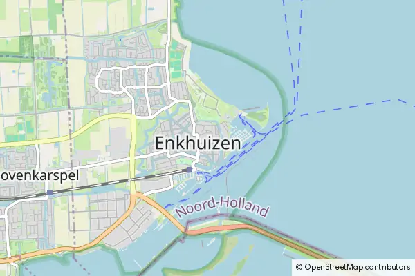 Mapa Enkhuizen