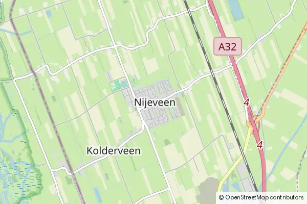 Mapa Nijeveen