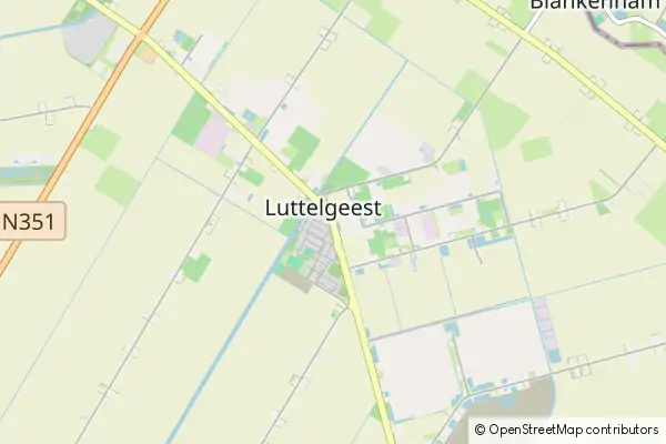 Mapa Luttelgeest