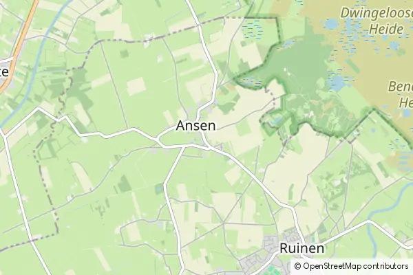 Mapa Ansen