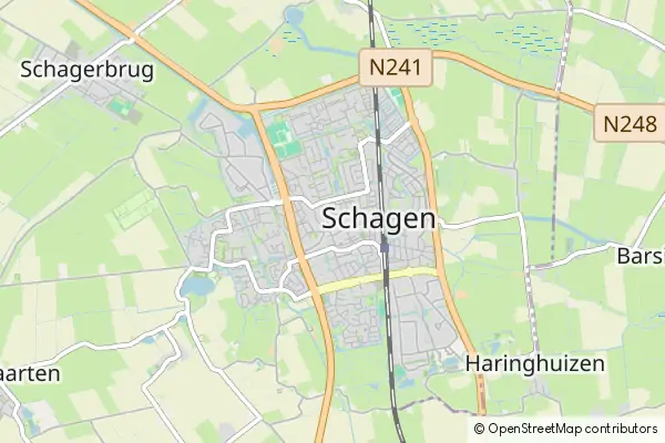 Mapa Schagen