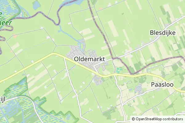 Mapa Oldemarkt