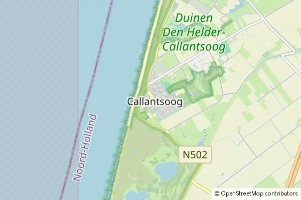 Mapa Callantsoog